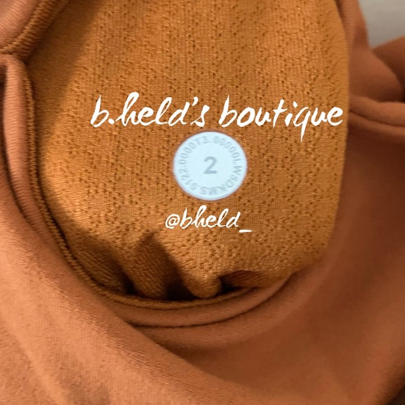 lululemon Groove Super HR Flared Pant Nulu Butternut Brown Size 2 New NWT - Picture 14 of 16